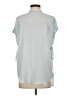 Vince Camuto Blue Short Sleeve Blouse Size S - photo 2