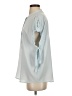 Vince Camuto Blue Short Sleeve Blouse Size S - photo 5