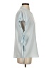 Vince Camuto Blue Short Sleeve Blouse Size S - photo 4