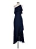 Parker Black 100% Polyester Blue Cocktail Dress Size 4 - photo 1