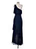 Parker Black 100% Polyester Blue Cocktail Dress Size 4 - photo 2