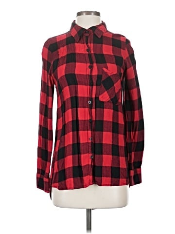 Rebellion Long Sleeve Button-Down Shirt (view 1)