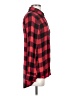 Rebellion Plaid Red Long Sleeve Button-Down Shirt Size S - photo 4