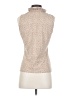 J. McLaughlin Tan Sleeveless Button-Down Shirt Size S - photo 2