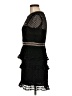 Aqua 100% Polyester Black Cocktail Dress Size M - photo 5