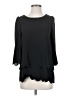 papermoon designed exclusively for Stitch Fix 100% Polyester Black 3/4 Sleeve Blouse Size S - photo 1