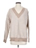 Unbranded Checkered-gingham Tan Pullover Sweater Size S - photo 1