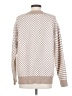 Unbranded Checkered-gingham Tan Pullover Sweater Size S - photo 2