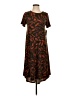 Lularoe Paisley Brown Casual Dress Size XS - photo 1