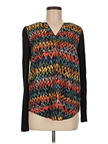 Kensie Long Sleeve Blouse (view 1)