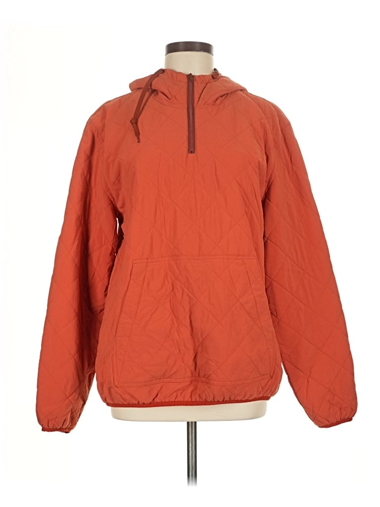 Pre-owned Assorted Brands Windbreaker Jacket In Orange