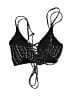 Unbranded Tweed Black Swimsuit Top Size S - photo 2