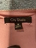 City Studio Metallic Brown Cocktail Dress Size M - photo 7