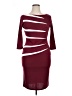 Assorted Brands Burgundy Cocktail Dress Size XL - photo 1