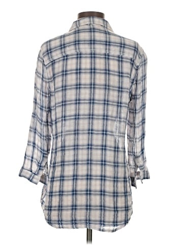 Seven7 3/4 Sleeve Button-Down Shirt (view 2)