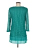 JM Collection 100% Polyester Teal 3/4 Sleeve Blouse Size M - photo 2