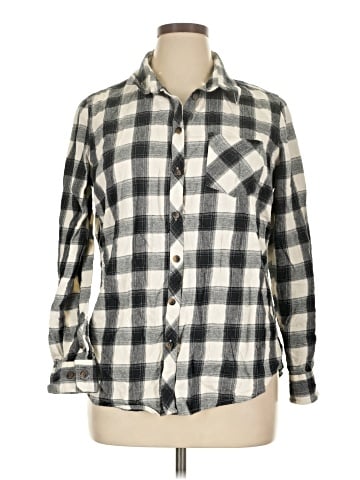 Blue Mountain Long Sleeve Button-Down Shirt (view 1)
