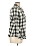 Blue Mountain 100% Cotton Checkered-gingham Gray Long Sleeve Button-Down Shirt Size XL - photo 4
