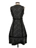 Tabitha Chevron-herringbone Black Cocktail Dress Size 4 - photo 2