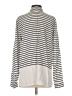 J.Jill 100% Rayon Stripes Ivory Long Sleeve Blouse Size S - photo 2