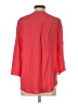 Chico's 100% Viscose Red 3/4 Sleeve Blouse Size S - photo 2