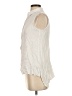Fever Ivory Sleeveless Button-Down Shirt Size S - photo 5
