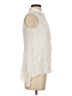 Fever Ivory Sleeveless Button-Down Shirt Size S - photo 4
