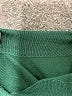 Unbranded Color Block Green Turtleneck Sweater Size XS (estimated) - photo 7