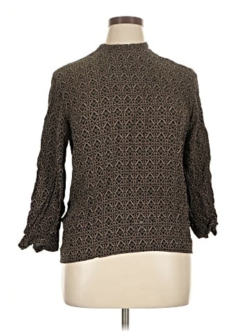 Evan Picone 3/4 Sleeve Blouse (view 1)