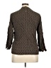 Evan Picone 100% Rayon Brown 3/4 Sleeve Blouse Size 14 - photo 2