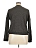 Hippie Rose Metallic Gray Pullover Sweater Size XL - photo 2