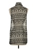 Bebe 100% Polyester Silver Sleeveless T-Shirt Size S - photo 2