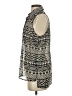 Bebe 100% Polyester Silver Sleeveless T-Shirt Size S - photo 5
