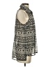 Bebe 100% Polyester Silver Sleeveless T-Shirt Size S - photo 4