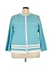 C.D. Daniels Teal Cardigan Size 2X - photo 1