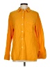 J.Crew Orange Long Sleeve Button-Down Shirt Size 10 - photo 1