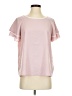 Shein Pink Short Sleeve Blouse Size 8 - 10 - photo 1