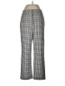 Ann Taylor Factory Houndstooth Gray Casual Pants Size 8 - photo 1