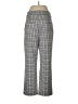 Ann Taylor Factory Houndstooth Gray Casual Pants Size 8 - photo 2