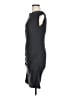 Clu Solid Black Cocktail Dress Size L - photo 5