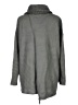 CAbi 100% Cotton Gray Turtleneck Sweater Size L - photo 2