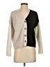 Central Park West Color Block Gray Cardigan Size XS - photo 1