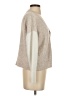 Central Park West Color Block Gray Cardigan Size XS - photo 4
