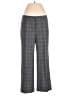 Classiques Entier 100% Wool Plaid Gray Wool Pants Size 4 - photo 1