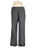 Classiques Entier 100% Wool Plaid Gray Wool Pants Size 4 - photo 2