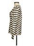 J.Crew 100% Cotton Chevron-herringbone Gold Long Sleeve Top Size XS - photo 5