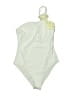Unbranded Floral Ivory One Piece Swimsuit Size S - photo 1