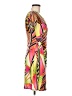 Assorted Brands Graphic Orange Pink Casual Dress Size M (estimated) - photo 4