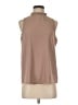 Rielle 100% Polyester Tan Sleeveless Top Size S - photo 1