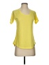 Patagonia 100% Polyester Yellow Active T-Shirt Size XS - photo 1